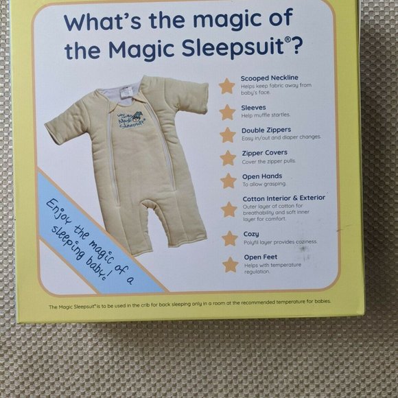 Baby Merlin's Pajamas New Baby Merlins Magic Swaddle Sm 36 Months